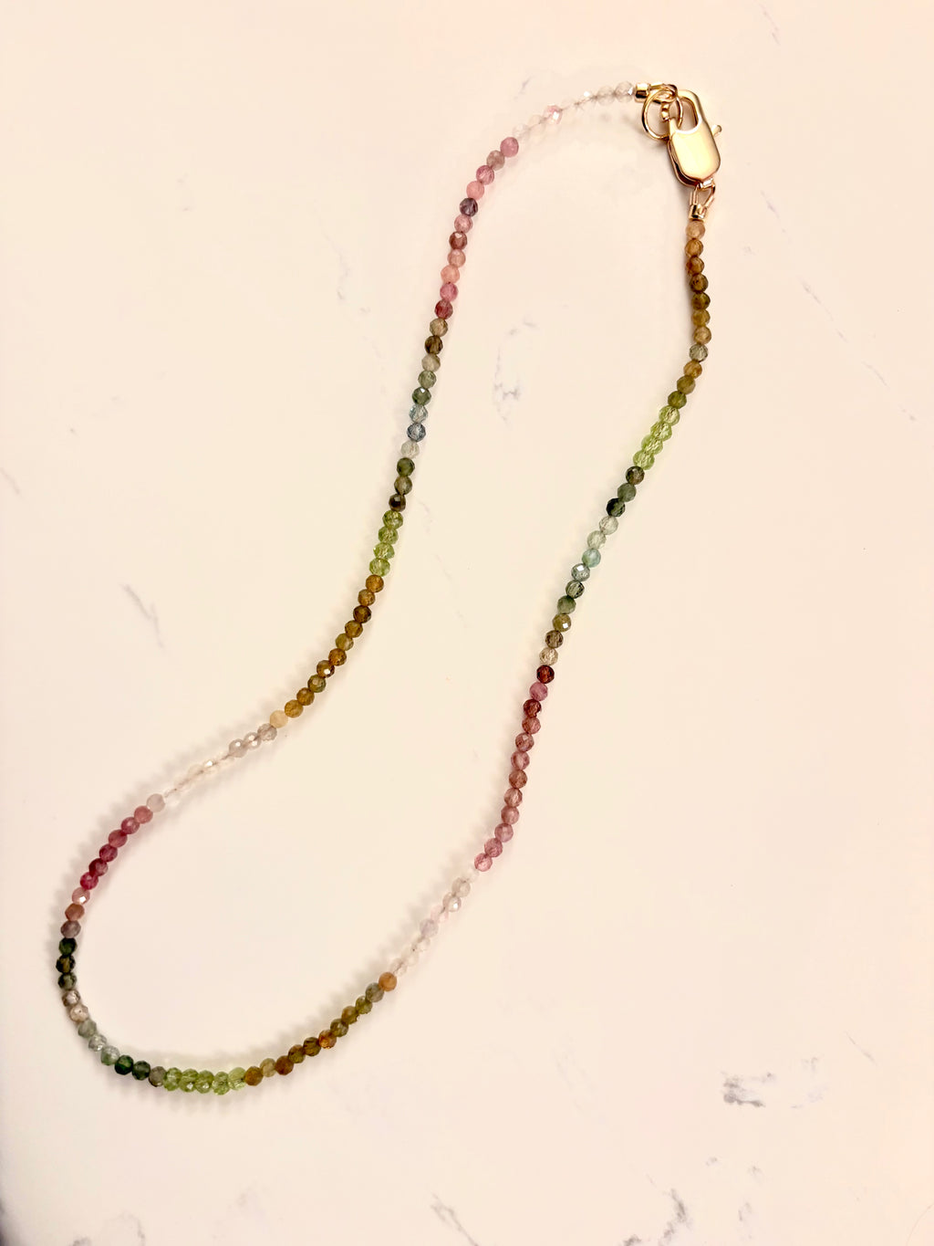 Reef 18” (micro tourmaline beads)